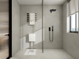 现代极简风  浴室设计