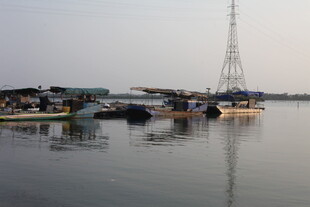 湛江水上码头场景