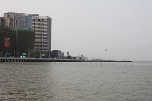 湛江城市海滨风光