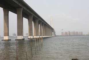 湛江跨海大桥壮观景象