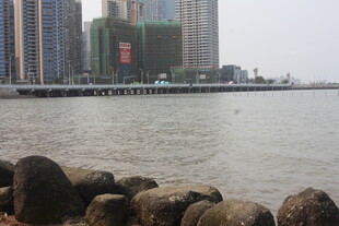 湛江城市江边景观