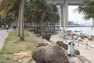湛江海滨步道美景