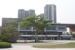 湛江城市现代建筑与绿化景观