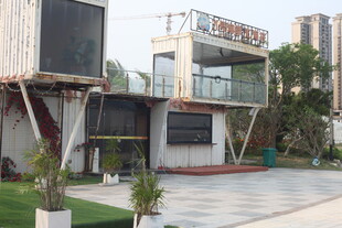 湛江现代风格户外建筑景观