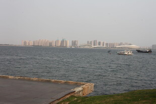 湛江海滨城市辽阔水域景观