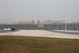 湛江海滨城市景观远眺