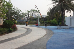 湛江户外优美休闲道路景观