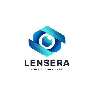 Lensera创意简洁品牌标志