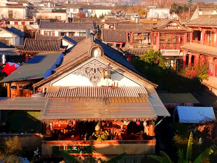 古村落屋顶景观