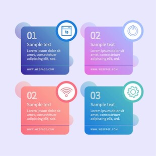 四色编号信息展示模块