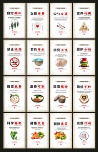 食品文化宣传海报