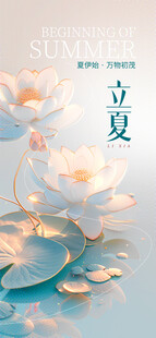 立夏海报