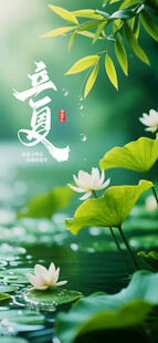 立夏海报