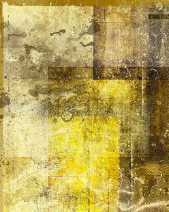 复古黄棕抽象纹理背景图