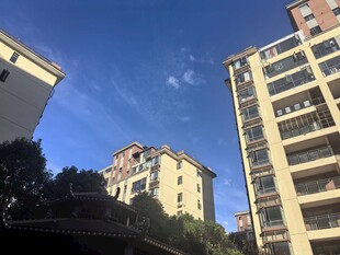 城市中林立的居民住宅楼