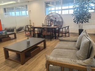 现代简约风格室内休闲区