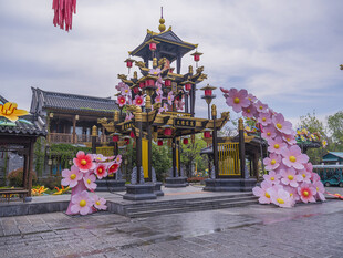 传统节日景观装饰