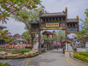 中式古牌坊景观