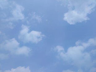 蓝天白云美景