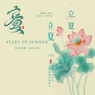 立夏素材