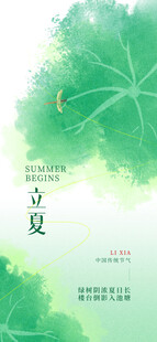 立夏海报