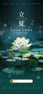 立夏海报