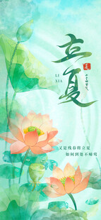 立夏海报