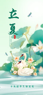 立夏海报