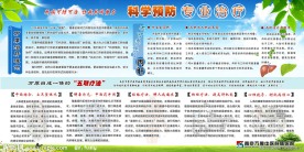 肝病医院科普知识展板 科学预防专业治疗
