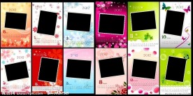 2012 2012年月历 2012年台历 2012年挂历