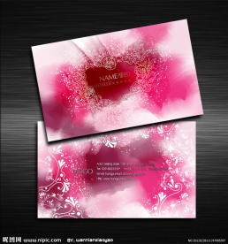 婚礼名片