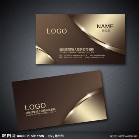 高档名片设计 饭店酒店名片模版 VIP会员卡背景图