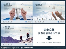 挑战 创新 探索 放飞梦想 企业文化 企业画册