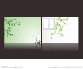 墙绘花纹