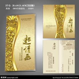邀请函 晚会邀请函
