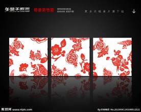 矢量装饰画