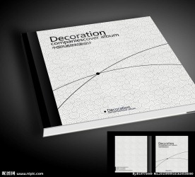 简洁画册封面设计