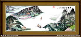 山水风景画