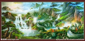 山水风景画