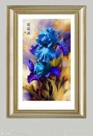 花卉 油画 装饰画