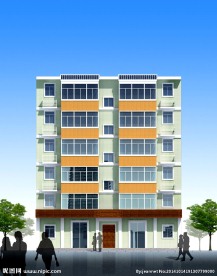 住宅楼效果图