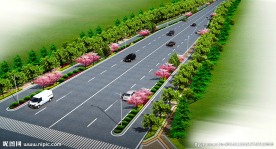 高速路效果图