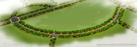 道路效果图
