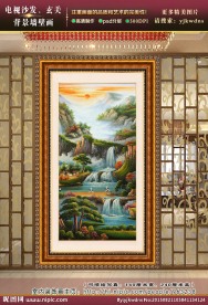 聚宝盆风水油画