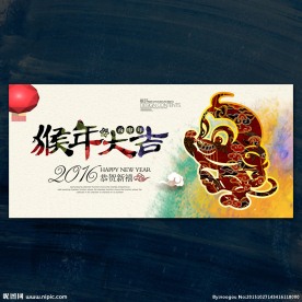2016 猴年
