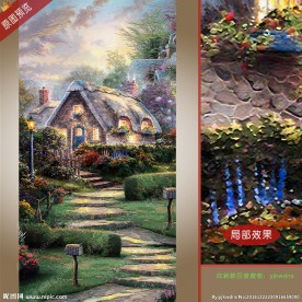 托马斯风景壁画