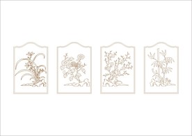 梅兰竹菊