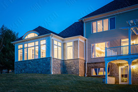 门窗 别墅 阳光房 铝合金阳光