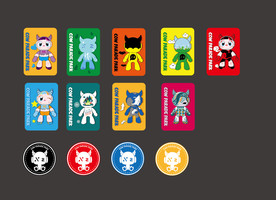 卡通抱枕装饰画