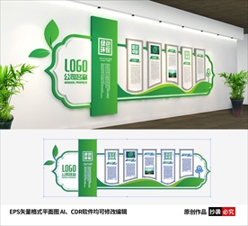 绿色环保文化墙
